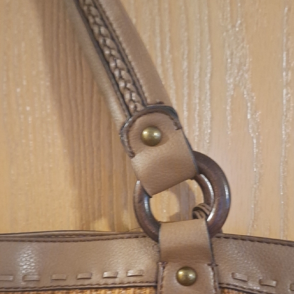 FOSSIL Textured Leather  Bag - Picture 4 of 12